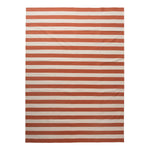 Orange Flatweave Cotton Rug - 8'10" x 11'10" Default Title
