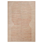 Multicolored Zameen Contemporary Wool Rug - 6'8" x 9'7"