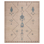 Ivory Zameen Traditional Wool Rug - 8'5" x 9'8"