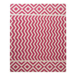 Pink Flatweave Wool Rug - 7'1" x 9'1" Default Title
