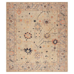 Beige Traditional Wool Rug - 8'4" x 9'5"