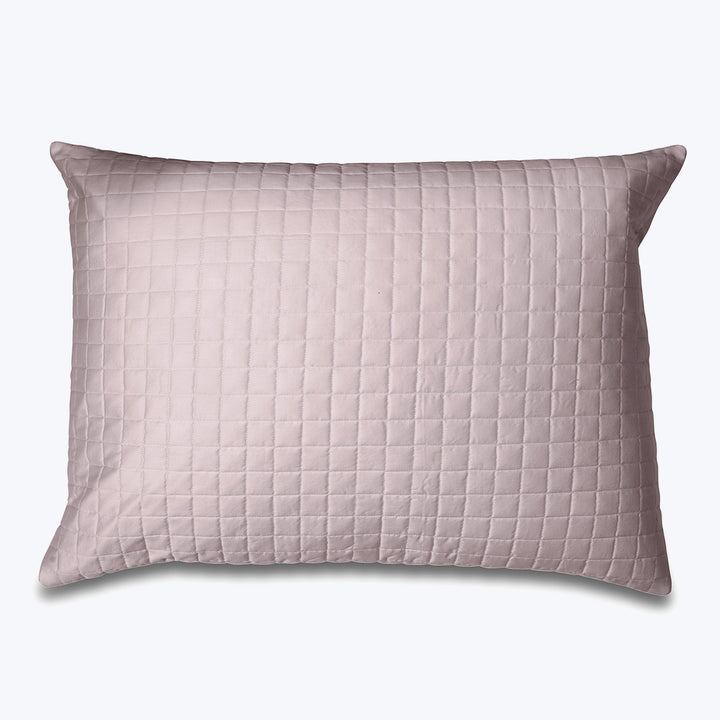 Masaccio Quilted Sham Standard / Thistle