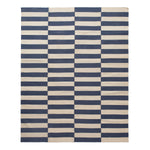 Blue Flatweave Wool Rug - 7'6" x 9'6" Default Title