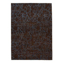 Black Modern Wool Silk Blend Rug - 10' x 14'4" Default Title