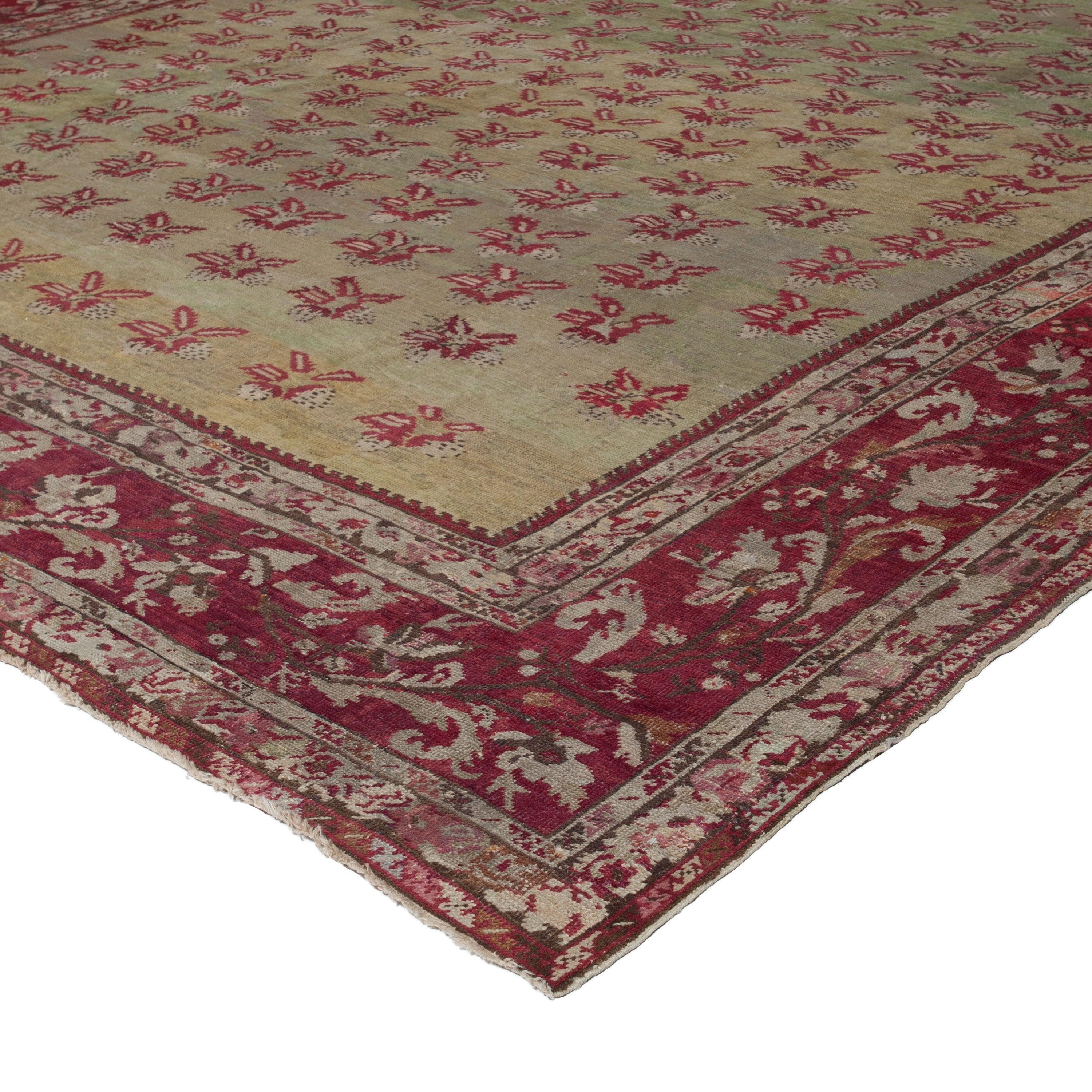 Traditional Wool Rug - 12'7" x 15'3"