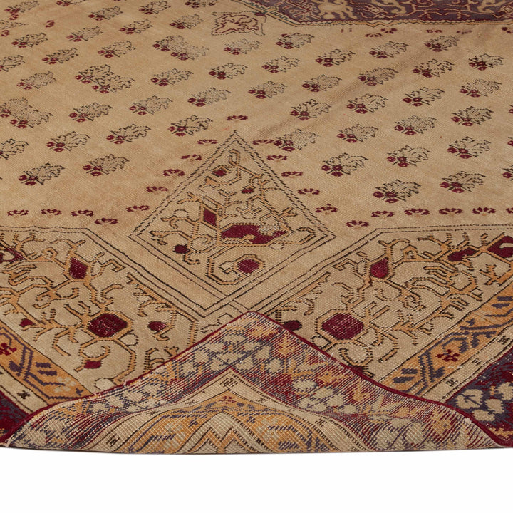 Brown Vintage Traditional Wool Persian Rug - 11'3" x 15'8"