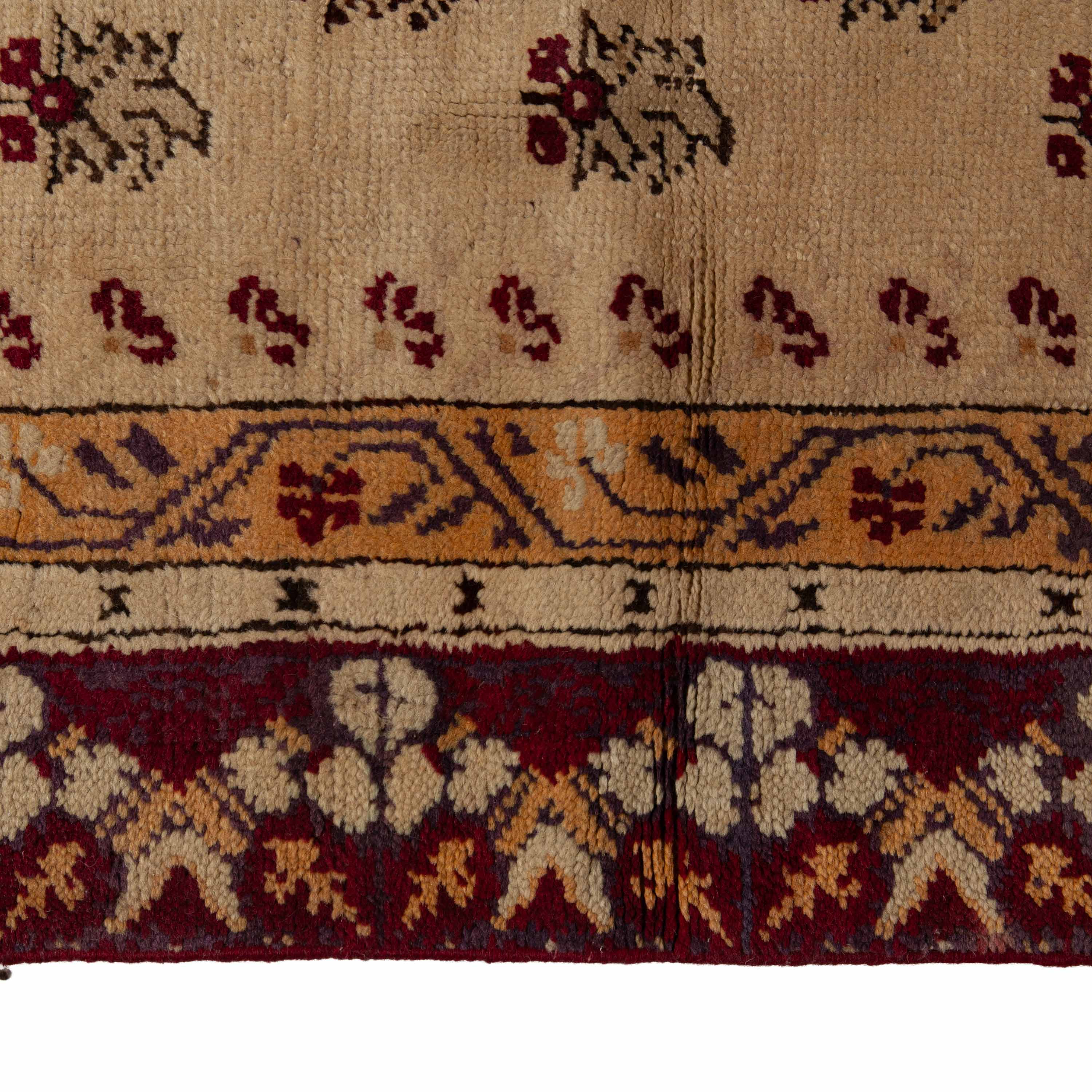 Brown Vintage Traditional Wool Persian Rug - 11'3" x 15'8"