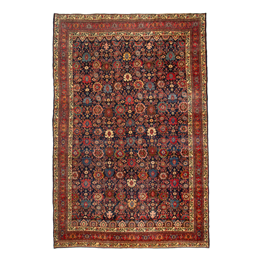 Red Antique Wool Persian Rug - 11'8" x 17'11"