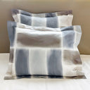 Gouache Duvet & Shams, Blue Pillow Sham / Standard