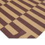 Brown Flatweave Cotton Rug - 8'10" x 11'10"