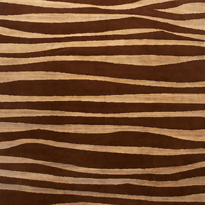 Brown Modern Wool Blend Rug - 8' x 10' Default Title - hover