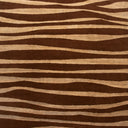 Brown Modern Wool Blend Rug - 8' x 10' Default Title