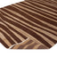 Brown Modern Wool Blend Rug - 8' x 10' Default Title