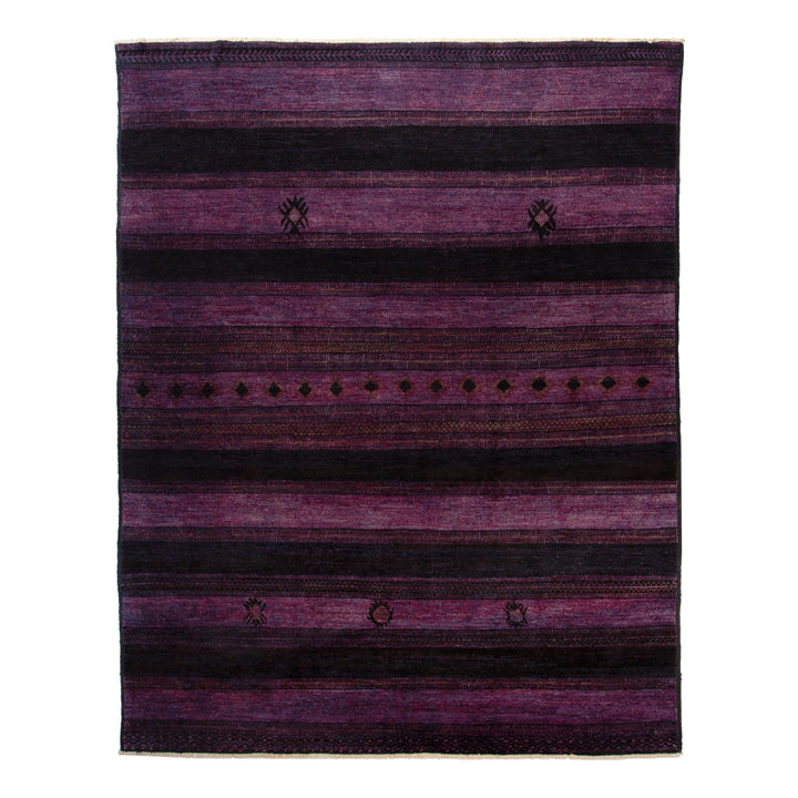 Purple Overdyed Wool Rug - 10'5" x 13' Default Title