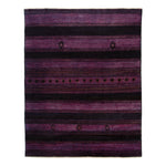 Purple Overdyed Wool Rug - 10'5" x 13' Default Title