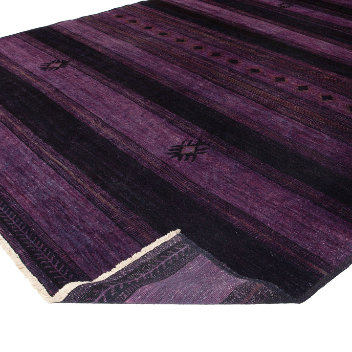 Purple Overdyed Wool Rug - 10'5" x 13' Default Title