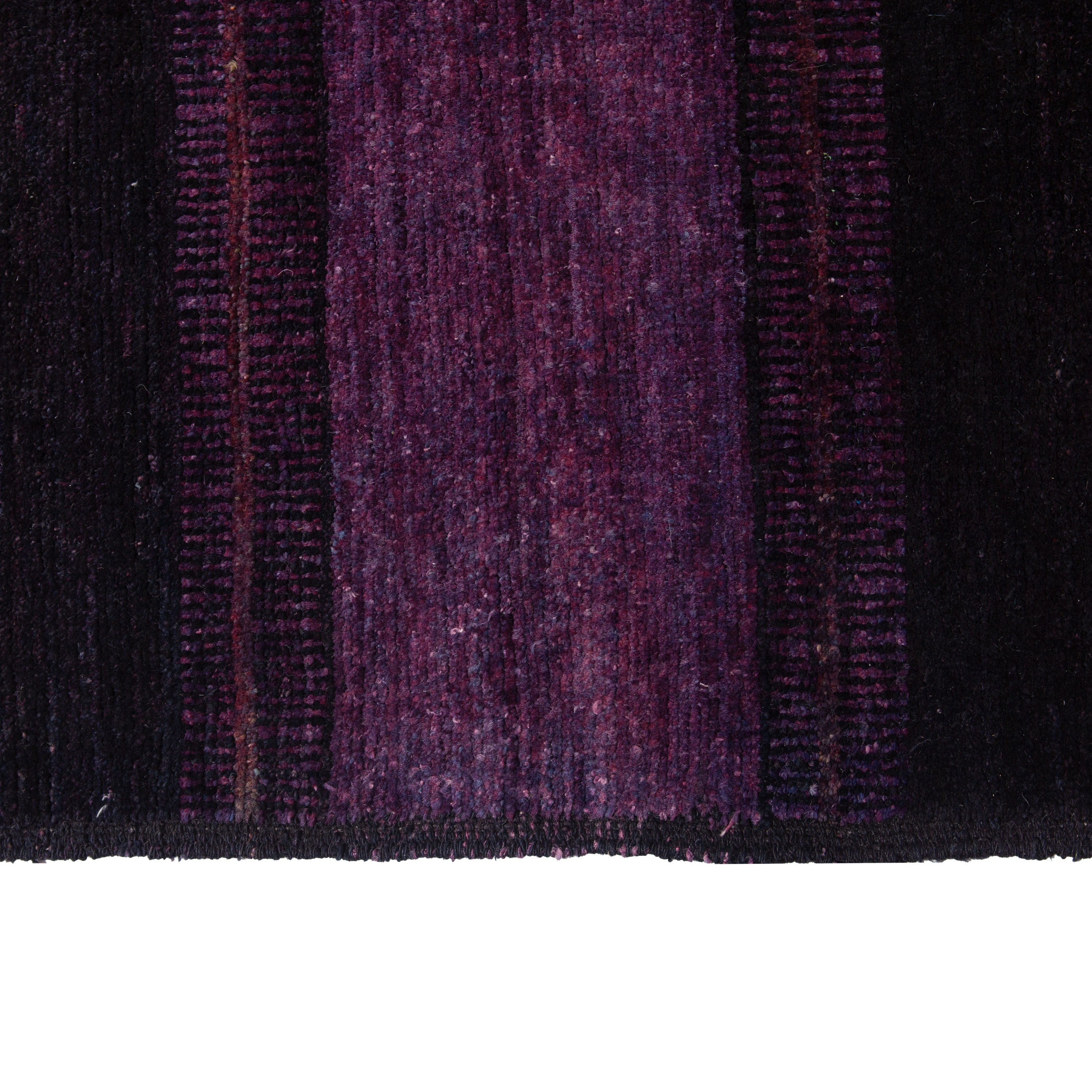 Purple Overdyed Wool Rug - 10'5" x 13' Default Title