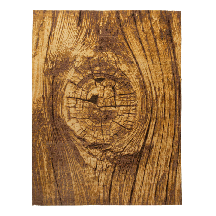 Beige Modern Wool Rug - 7'10" x 10' Default Title