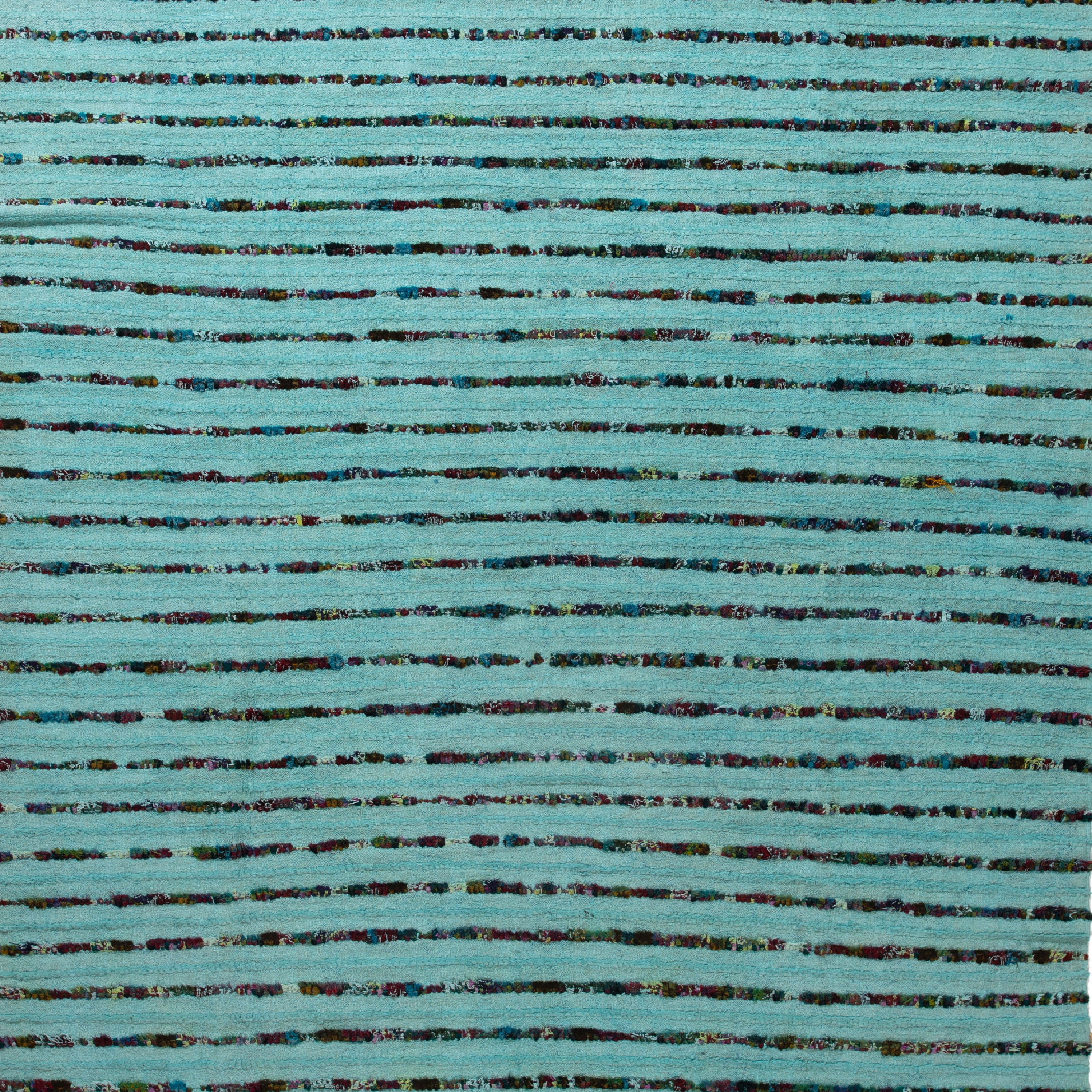 Blue Modern Wool Rug - 8' x 9'10" Default Title