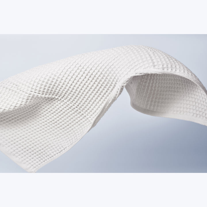 Air Waffle Towels, White