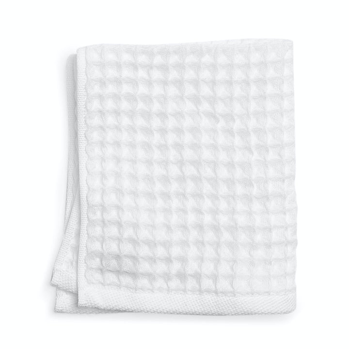 Air Waffle Towels, White