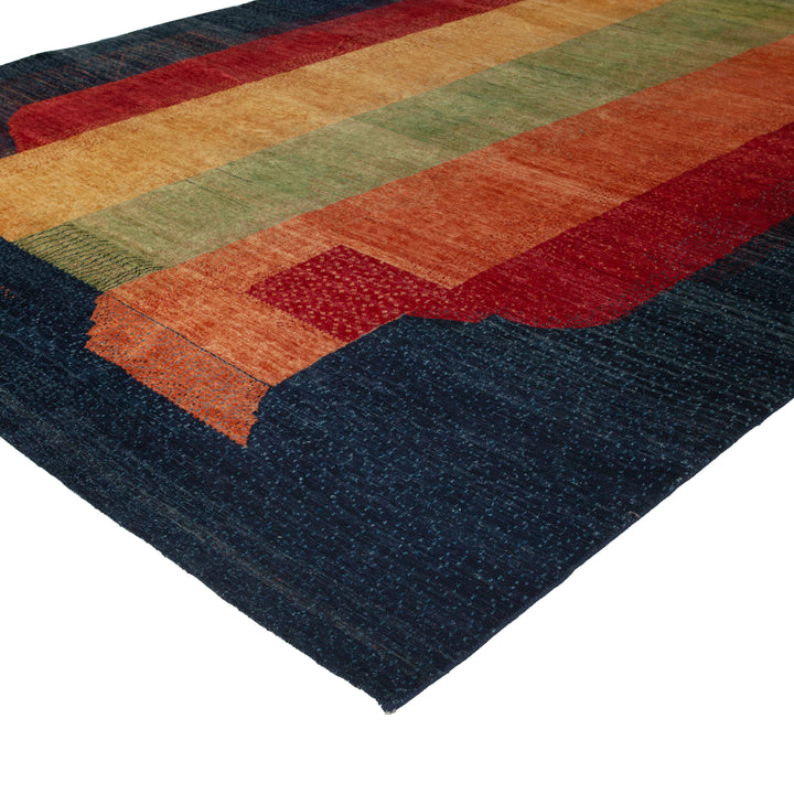 Multi Modern Wool Rug - 10' x 14' Default Title
