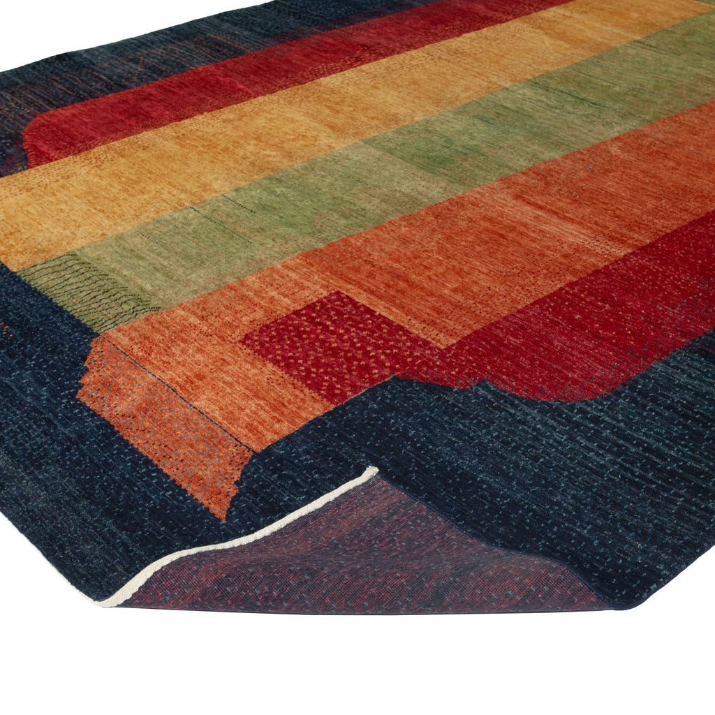 Multi Modern Wool Rug - 10' x 14' Default Title