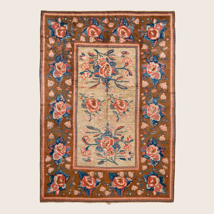 Vintage Traditional Wool Rug - 8' x 11'9"