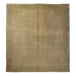 Ivory Vintage Traditional Wool Rug - 14'6" x 15'5"