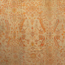 Orange Vintage Traditional Wool Rug - 11'4" x 13'9"