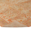 Orange Vintage Traditional Wool Rug - 11'4" x 13'9"