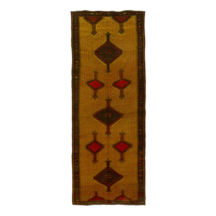 Multi Vintage Traditional Wool Runner - 5'1" x 13'2" Default Title