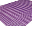 Purple Stripe Flatweave Cotton Rug - 8'1" x 11'1" Default Title