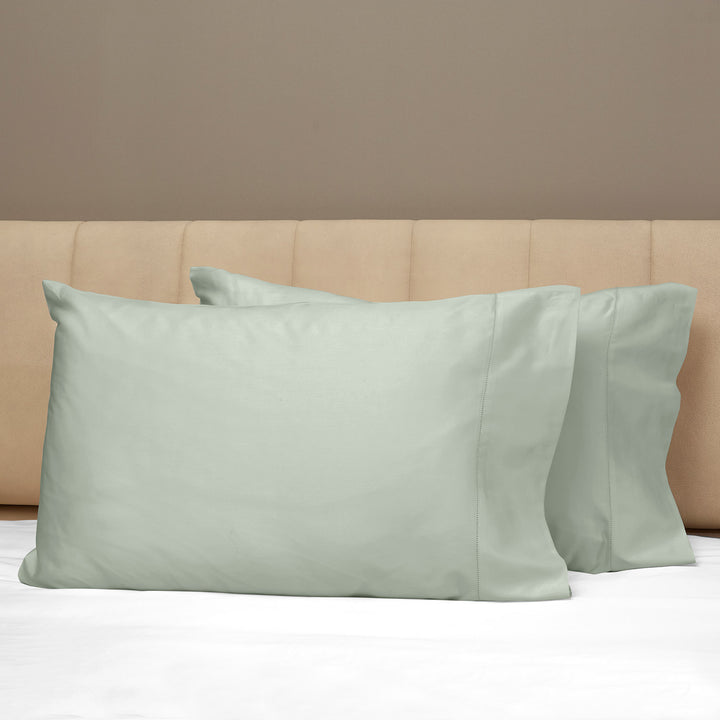 Raffaello Sheets & Pillowcases Pillowcase Pair / Standard / Silver Sage