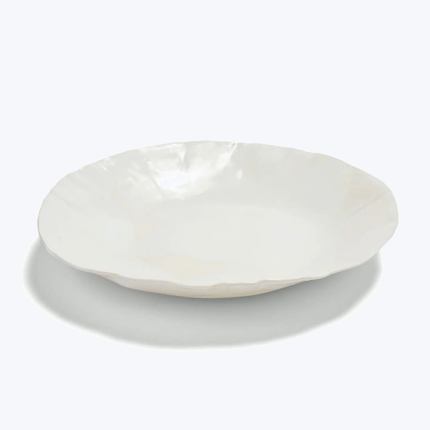 Pure White Serving Bowl