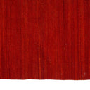 Red Flatweave Wool Rug - 12' x 18'
