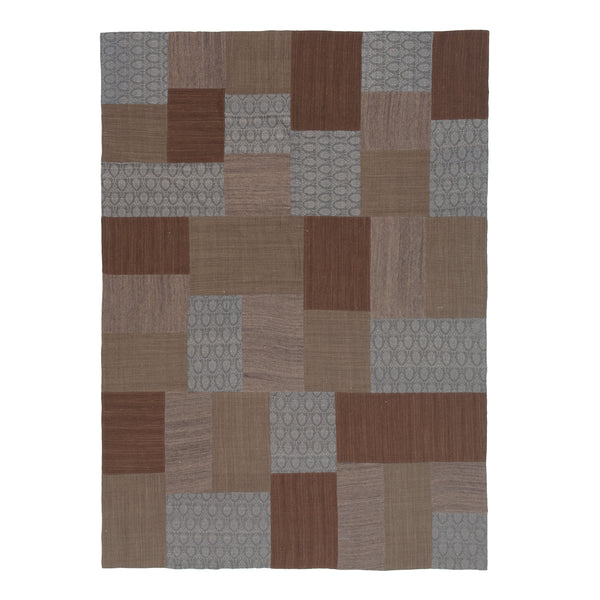 patchwork Wool Rug - 8'03" x 11'06"