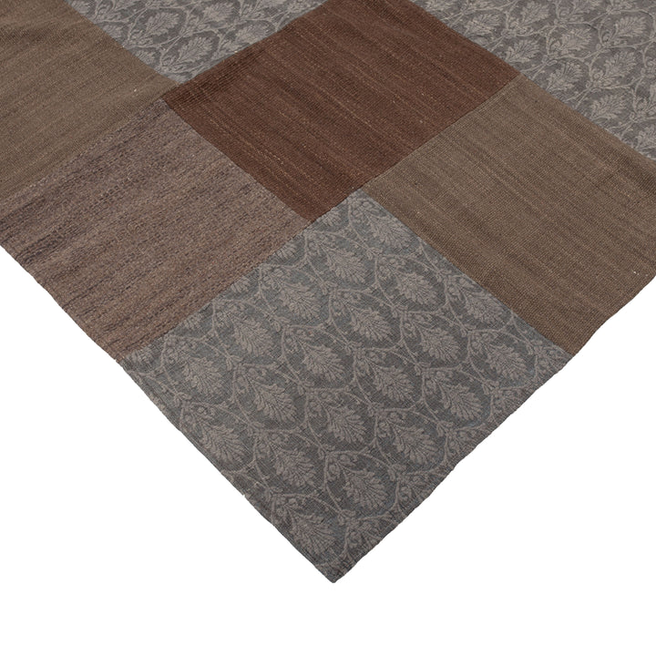 patchwork Wool Rug - 8'03" x 11'06"