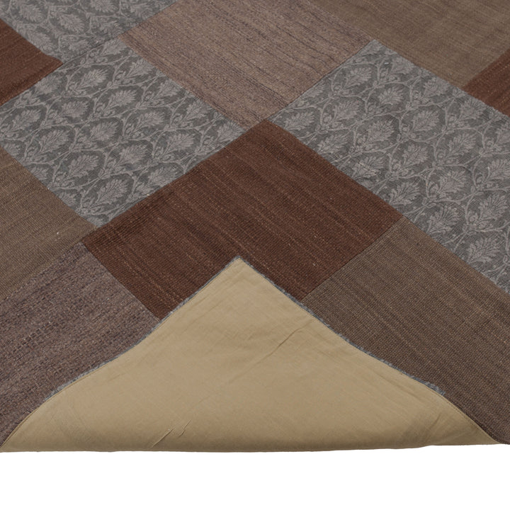 patchwork Wool Rug - 8'03" x 11'06"