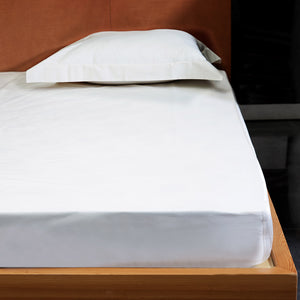 Tuscan Dreams Sheets Fitted Sheet / Queen / White - hover