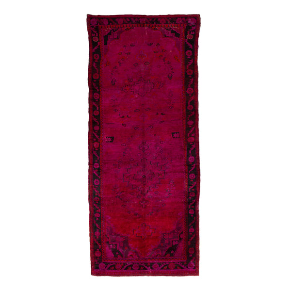 Pink Overdyed Wool Rug - 6'1" x 14'10" Default Title