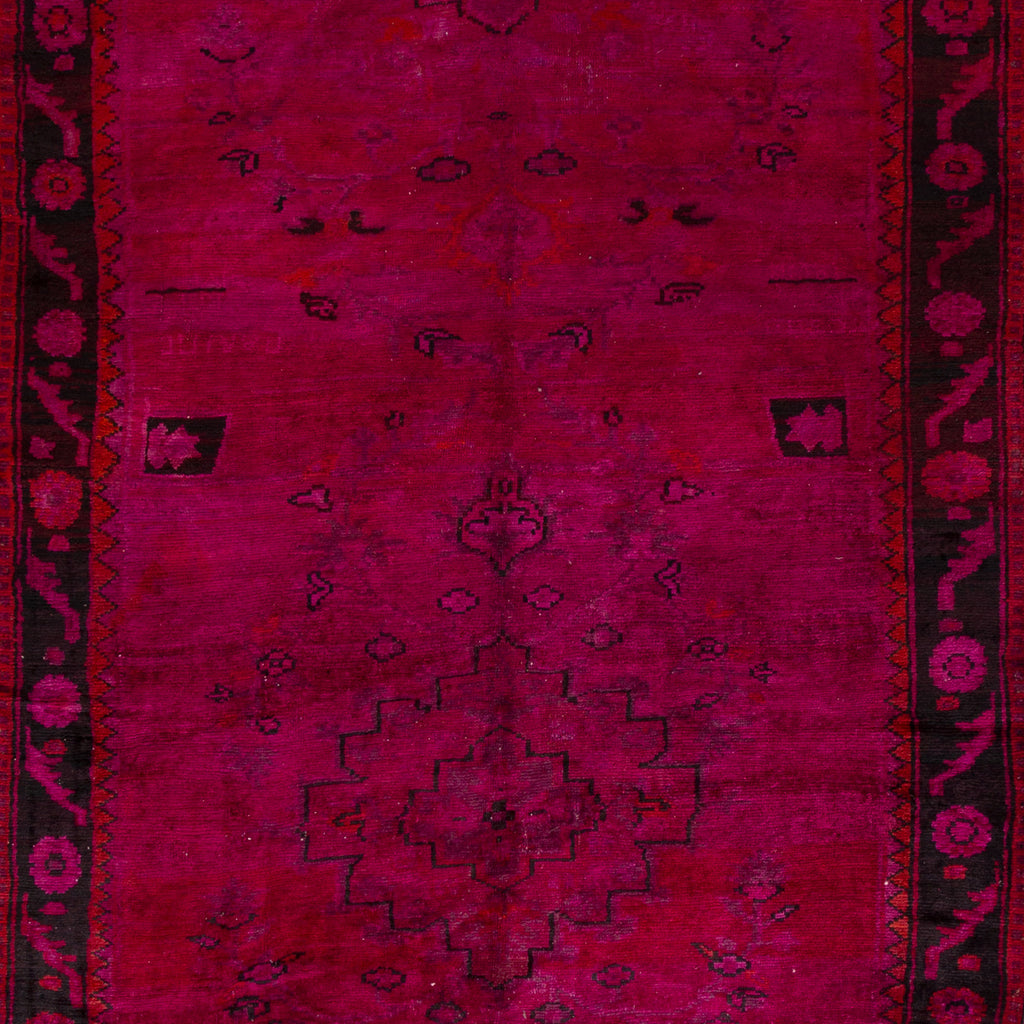 Pink Overdyed Wool Rug - 6'1" x 14'10" Default Title