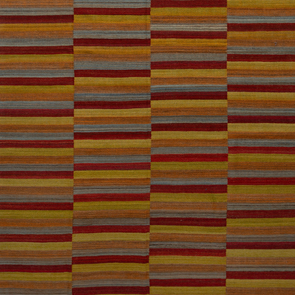 Multi Flatweave Wool Rug - 8'2" x 9' Default Title