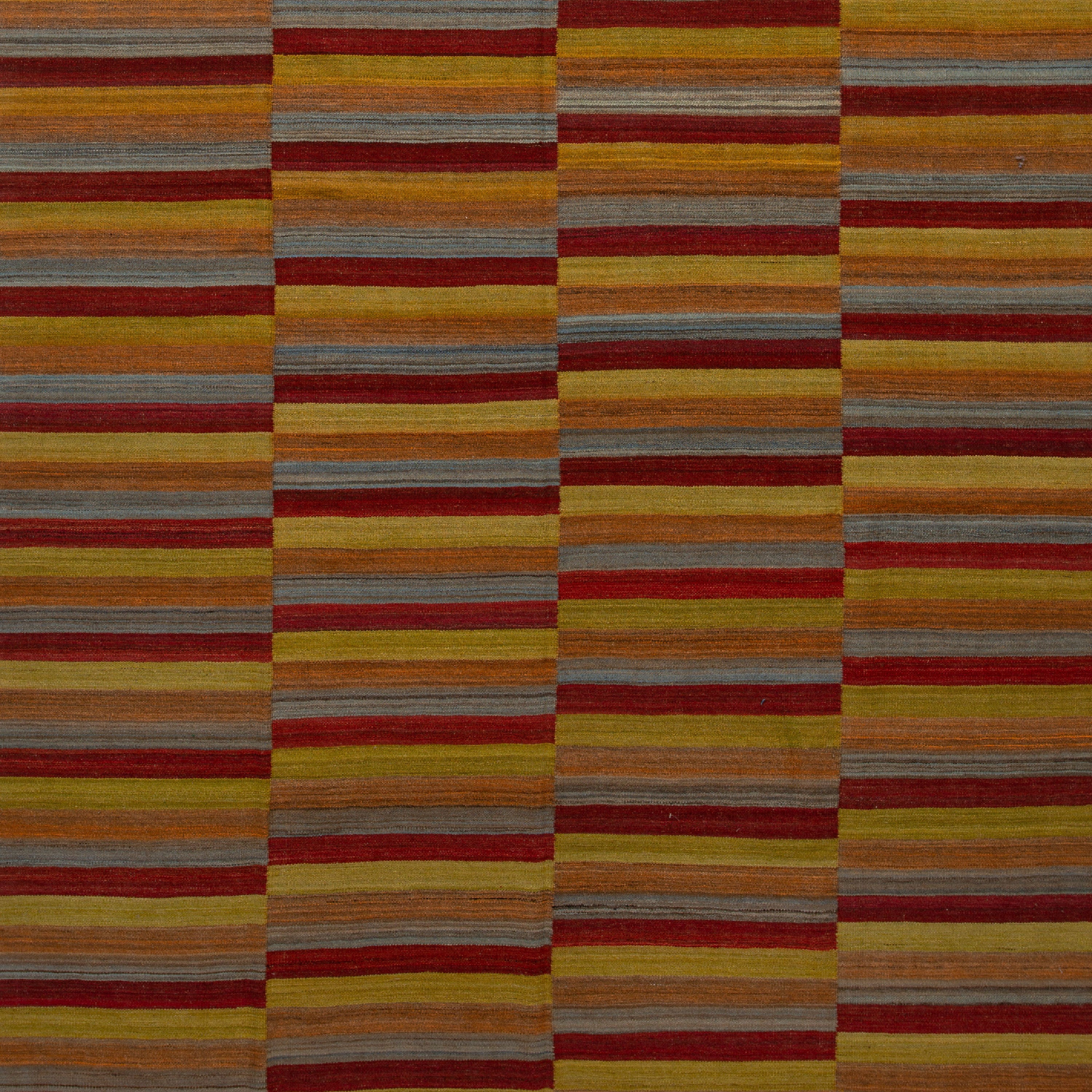 Multi Flatweave Wool Rug - 8'2" x 9' Default Title