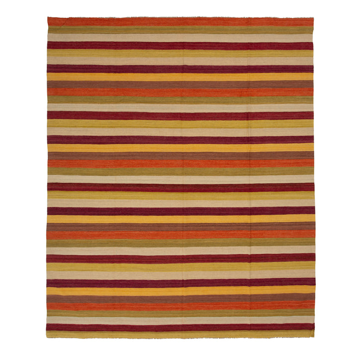 Flatweave Wool Rug - 11'07" x 13'10"