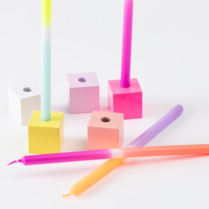 Cube Flipper Candleholder