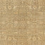 Intricate vintage botanical pattern on beige textile, possibly handwoven carpet.