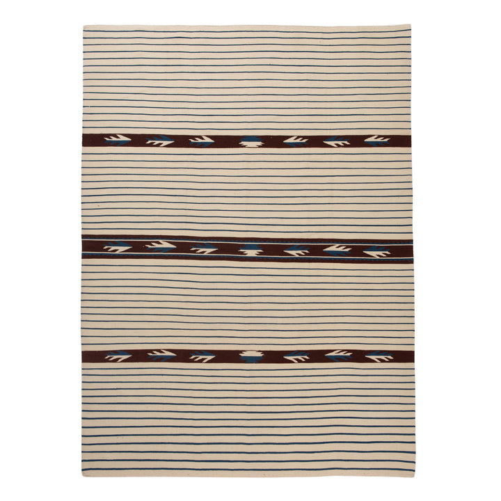 Ivory Traditional Wool Rug - 8'4" x 11'6"