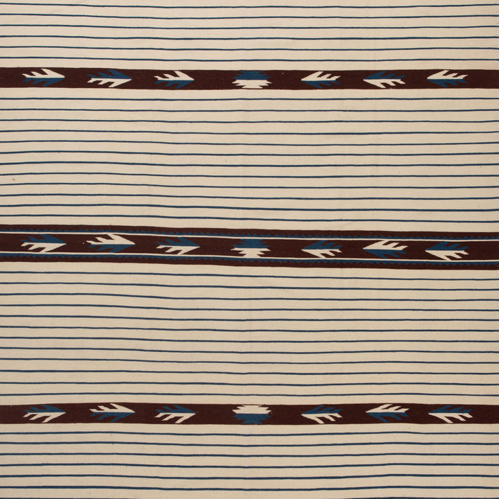 Ivory Traditional Wool Rug - 8'4" x 11'6"