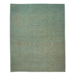 Blue Overdyed Wool Rug - 11'7" x 14'5"